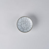 Charcoal Small Plate with Feet, 6.7cm x H2.3cm, Design by Takada San