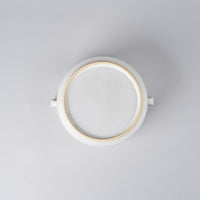 White Glaze Square Soup Bowl, 12.5cm x 15.5cm x  H6cm, 380cc, Design by Kuroki San