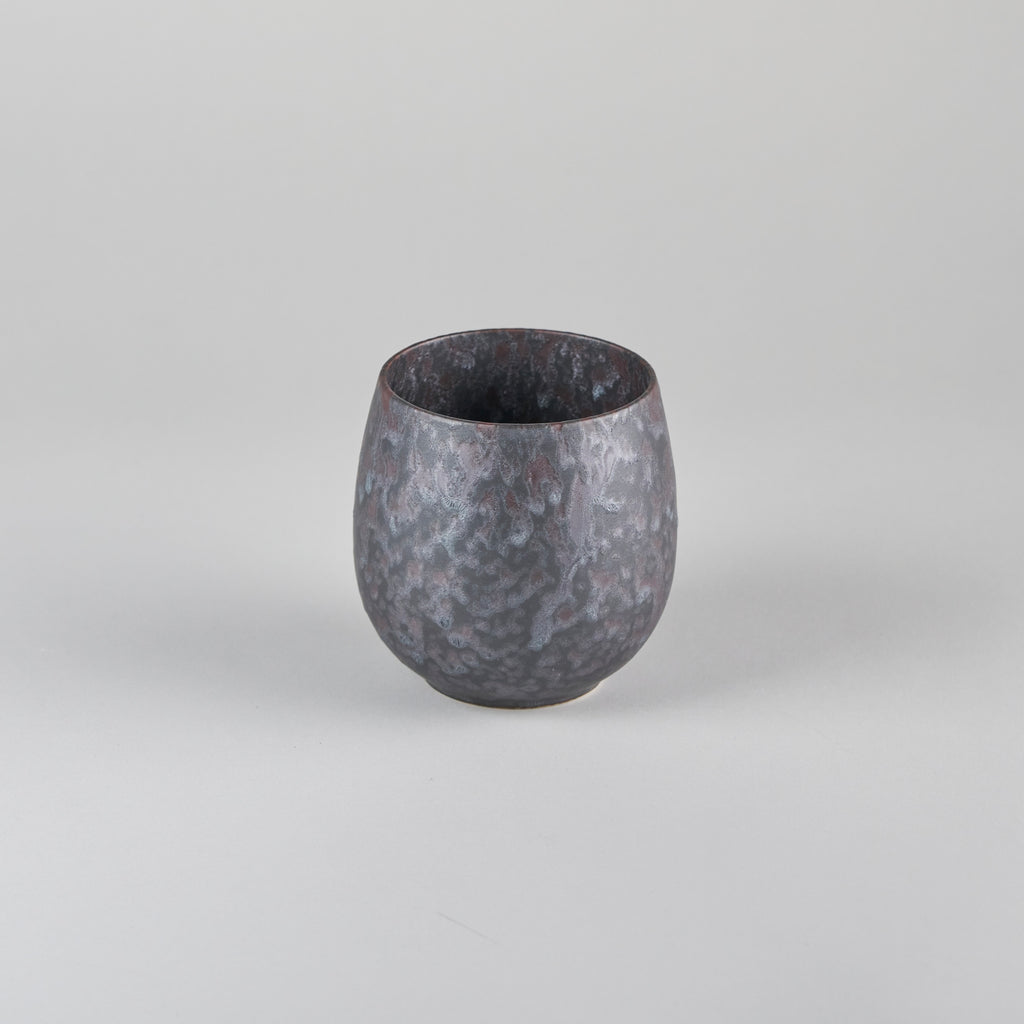 Kanezen Gama Balloon cup, black rust, large size, D7.7cm x H9cm, 320ml