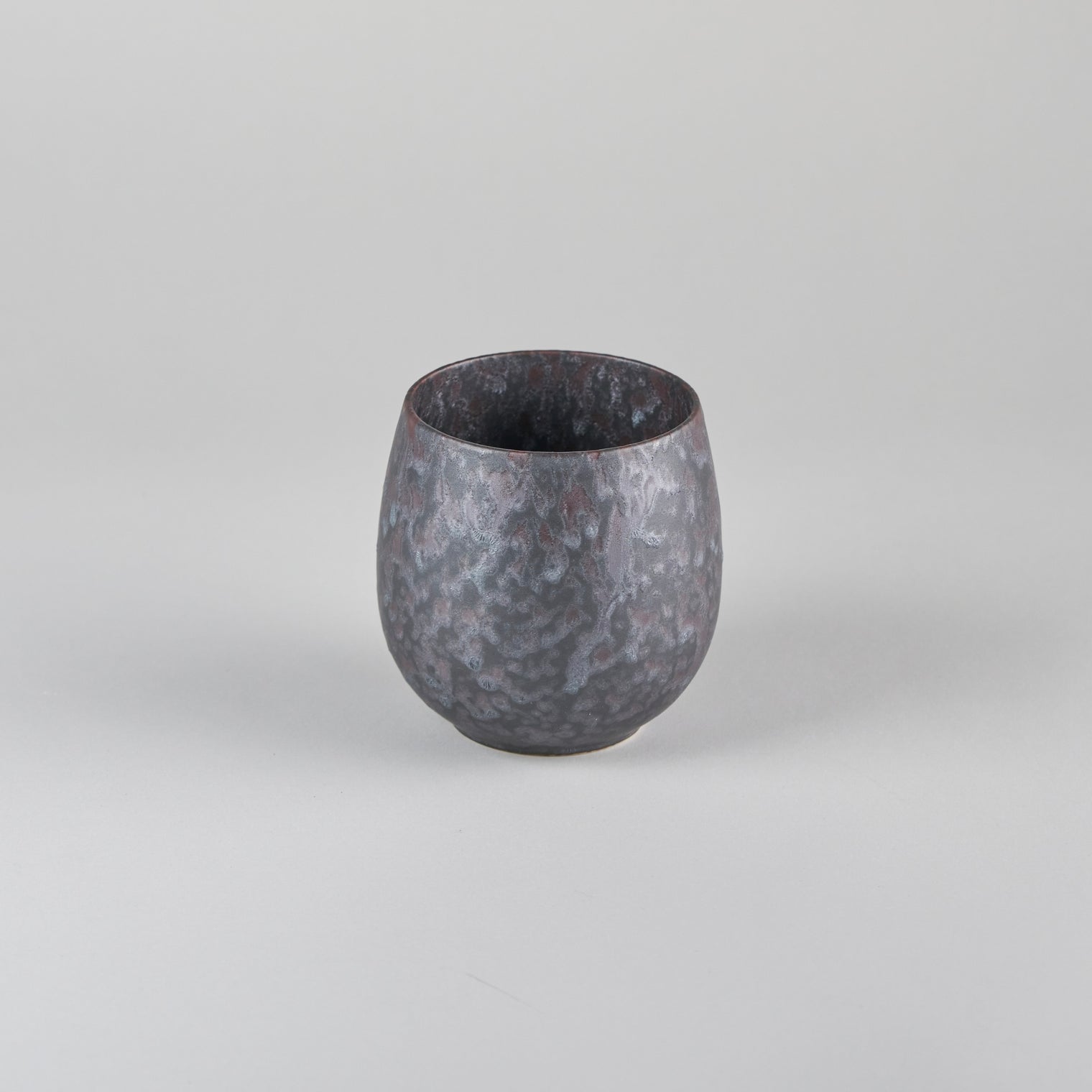 Kanezen Gama Balloon cup, black rust, large size, D7.7cm x H9cm, 320ml