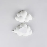 224 Porcelain Cloud nine lidded container M, W13cm x H5cm