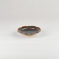 Okamoto Shuichi Candy Brown Flower Bowl (Wood Fired)