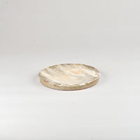 Jang Hun Seong Brush Glaze Round Plate Small, 15 x 1.5cm