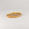 Jang Hun Seong Cloud Pattern Plate in Candy Brown, 19.3 x 13 x 2.2cm