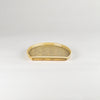 Jang Hun Seong Half-Moon Pattern Plate in Green, 18 x 14.8 x 1.5cm