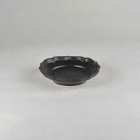 Usukiyaki, Ryouka Rim Plate Small, Black
