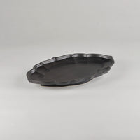 Usukiyaki, Oval Plate Small, Black