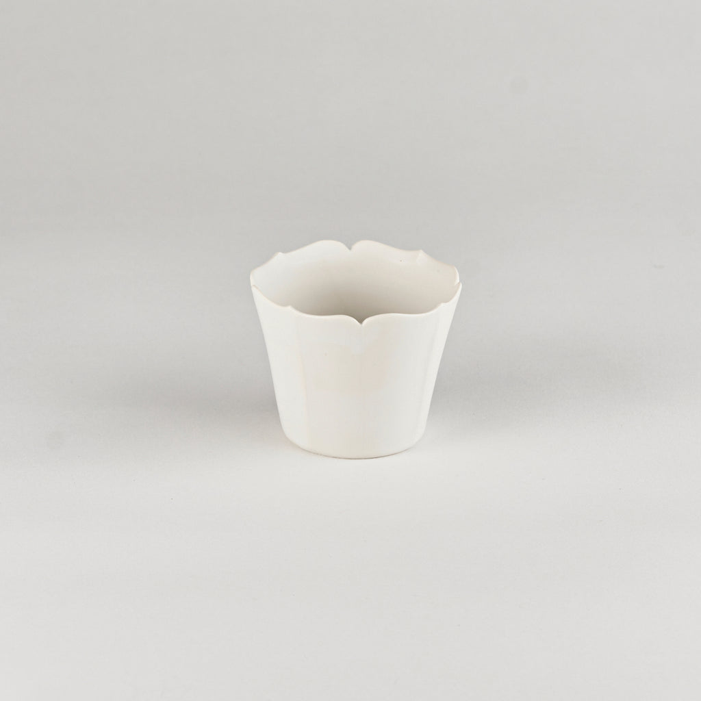 Usukiyaki, Ryouka Soba Choko, White,  D8 cm x H6.5 cm