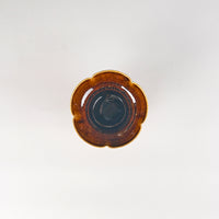 Okamoto Shuichi Candy Brown Rinka Tall Bowl (Wood Fired)
