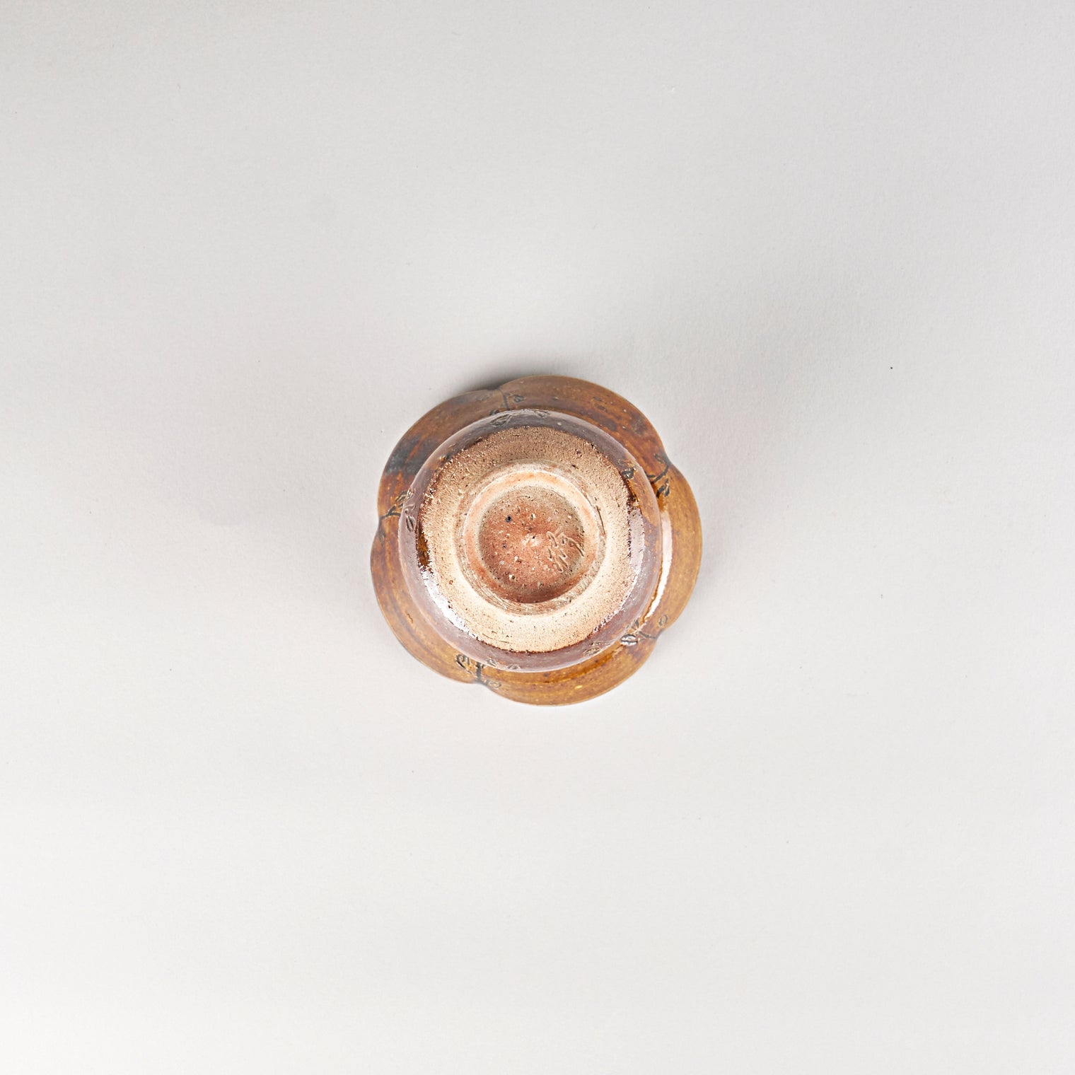 Okamoto Shuichi Candy Brown Rinka Tall Bowl (Wood Fired)