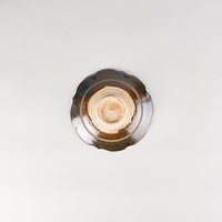 Okamoto Shuichi Candy Brown Flower Bowl (Wood Fired)