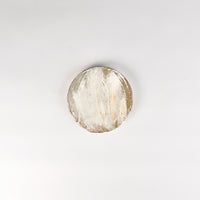 Jang Hun Seong Brush Glaze Round Plate XS, 13.5 x 3.5 x 2.8cm