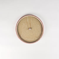 Jang Hun Seong Brush Glaze Round Plate Medium, 18.3 x 1.5cm