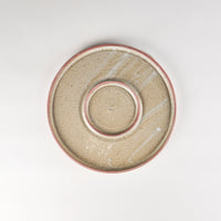 Jang Hun Seong Brush Glaze Round Plate Large, 23.5 x 1.5cm