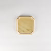 Jang Hun Seong, Swastika Square Pattern Plate, Green, 13.8 x 13.8 x 2cm