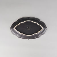 Usukiyaki, Oval Plate Small, Black