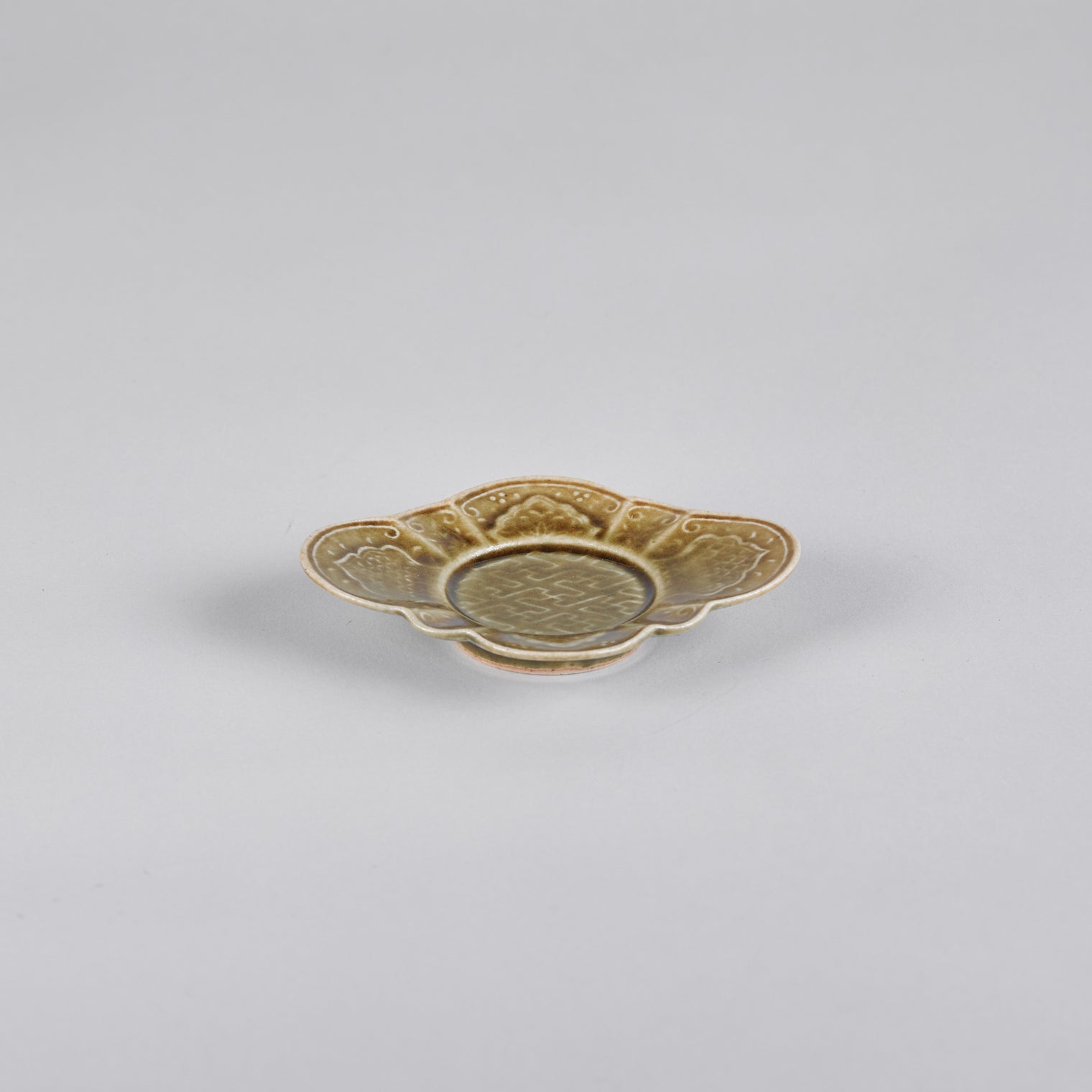 Takimuro Kiln,Tea Cup Saucer, 11cm x 8.9cm