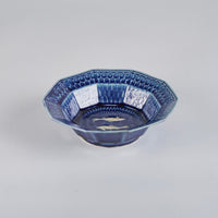 Takimuro Kiln,Double Fish Bowl, 16cm