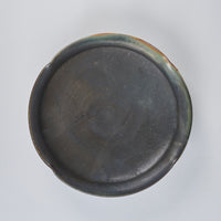 Yukiko Kiln Black Plate, 20cm x H5.2cm