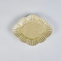 Takimuro Kiln,Small plate, 16.3cm x 12.7cm