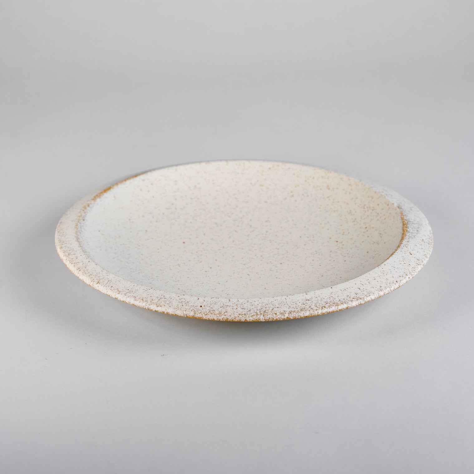 Porto Natural Shallow Kigoromo Plate, 26cm