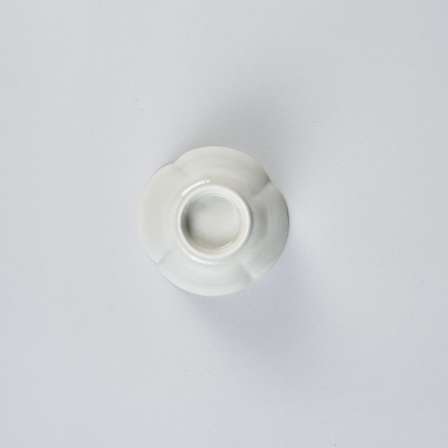 Takimuro Kiln, White flower cup