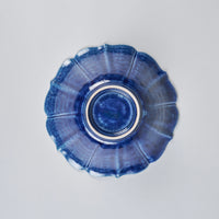 Takimuro Kiln,Flower and Grass Design Flower Bowl, 16.5cm