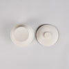 Sugar Bowl Alabaster Dune, L8.5 W8.5 H7.5cm Design by Kelly Wearstler