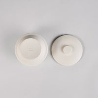Sugar Bowl Alabaster Dune, L8.5 W8.5 H7.5cm Design by Kelly Wearstler