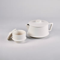 Sugar Bowl Alabaster Dune, L8.5 W8.5 H7.5cm Design by Kelly Wearstler