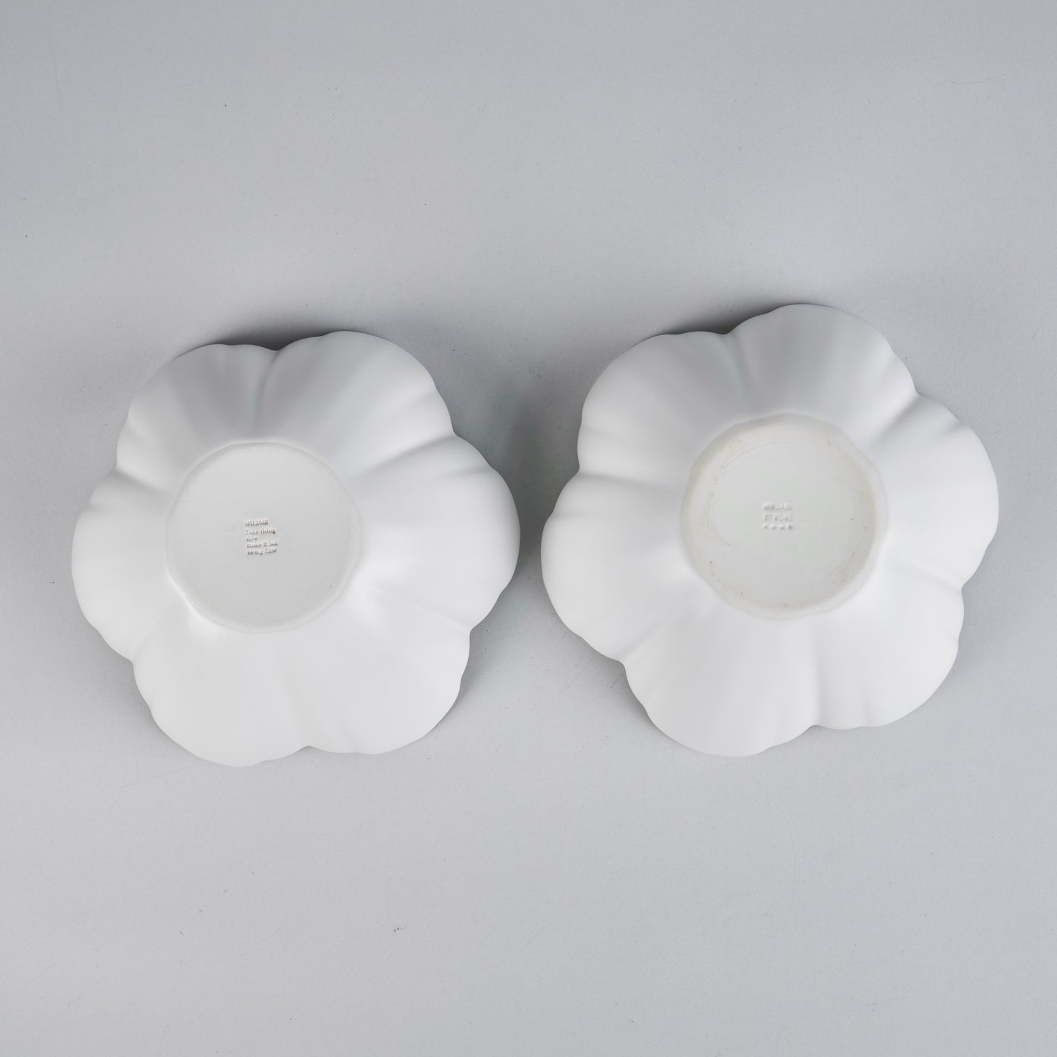 Mujagi Flower 2pcs gift set, Flower 06 round bowl, W18 x H6.2 cm