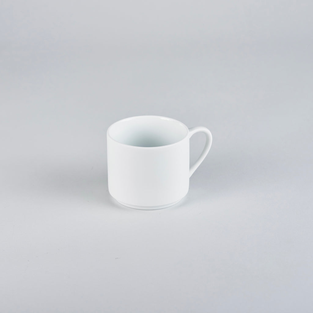 Bisque White Breakfast Cup, D8.5cm x H6.5cm, Moriyama