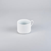 Bisque White Tea Cup, 7.5cm x H6.5cm, Design by Moriyama