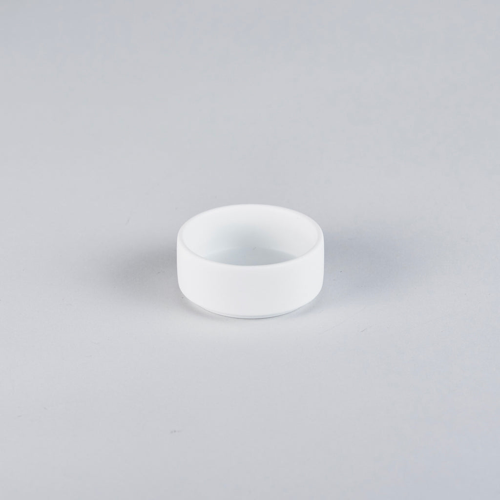 Bisque White Cocotte, D6cm x H2.5cm, Moriyama