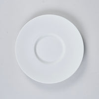 Bisque White Breakfast / Tea Saucer, D16cm, Moriyama