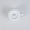Bisque White Tea Cup, 7.5cm x H6.5cm, Design by Moriyama