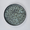 Kanezen Gama black rim plate, 24cm x H2.1cm