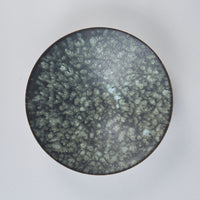 Kanezen Gama black plate, 20.3cm x H4.5cm