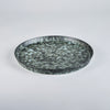 Kanezen Gama black rim plate, 24cm x H2.1cm