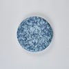 Kanezen Gama Circle Plate, Shibu Ruri, Matte White, 15cm