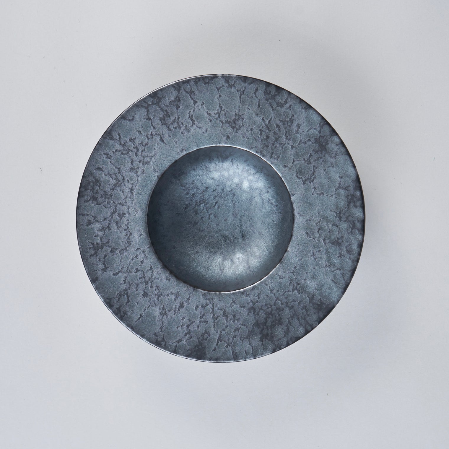 Kanezen Gama wide rim deep plate, 17.9cm x H4.3cm