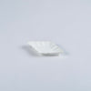 Usukiyaki, Ryouka Diamond Shaped Sauce Plate, White, 12.5cm x W7cm x H1.8cm