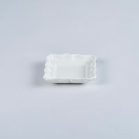 Usukiyaki, Small Dish Square, White