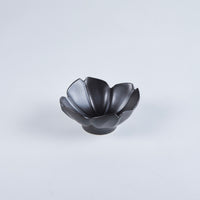 Usukiyaki, RYOUKA Four Petals Kobachi Small Bowl, Black, D11cm x H5cm