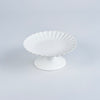 Usukiyaki, RINKA Compote Footed Side Plate, White, D14.5cm x H6cm