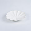 Usukiyaki,RINKA Twelve Petals Deep Side Plate, White, D18.5cm x H3cm