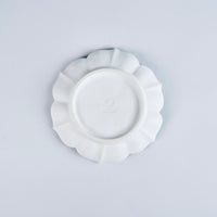 Usukiyaki,Ryouka Lotus Flower Plate S, White