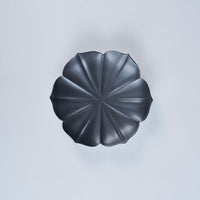 Usukiyaki,Ryouka Lotus Flower Plate S, Black