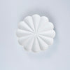 Usukiyaki,RINKA Twelve Petals Deep Side Plate, White, D18.5cm x H3cm