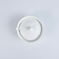 Usukiyaki, RINKA Shiboridashi Japanese Houhin, White, D12cm x H6.5cm